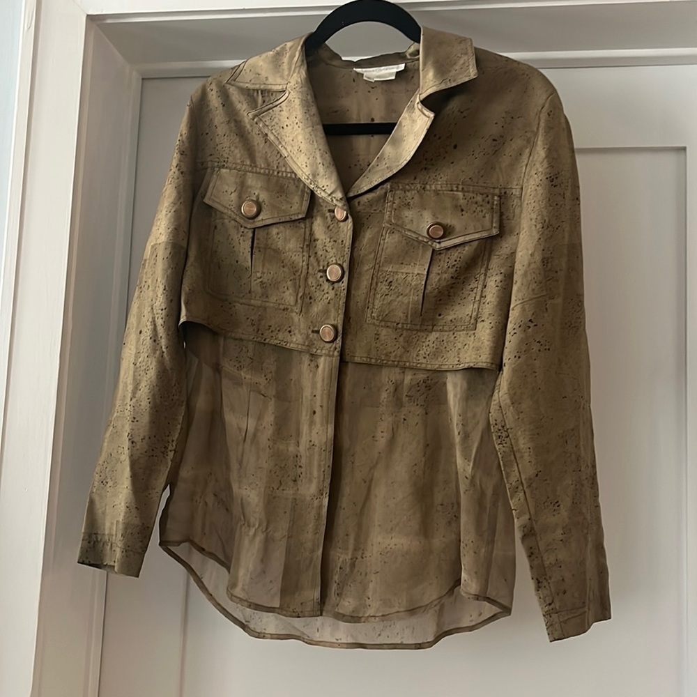 VINTAGE 100% silk Vera Cristina size small blouse